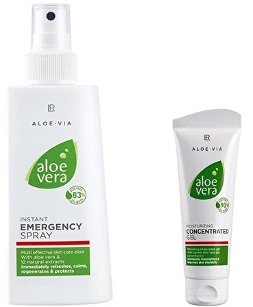 LR Aloe Vera Acil Yardım Spreyi 400 ml + LR Aloe V. Konsantre Jel