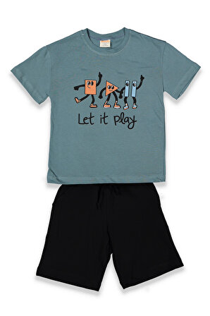Play Şort T-shirt Çocuk Takım