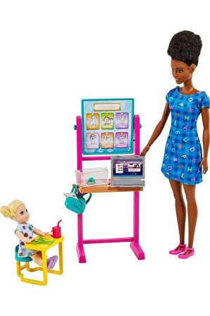 Barbie Kariyer Bebeği Öğretmen Bebek Oyuncak Öğretmen Barbie Bebek