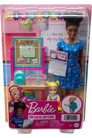 Barbie Kariyer Bebeği Öğretmen Bebek Oyuncak Öğretmen Barbie Bebek