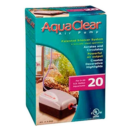 AquaClear 20 Akvaryum Hava Motoru Tek Çıkışlı