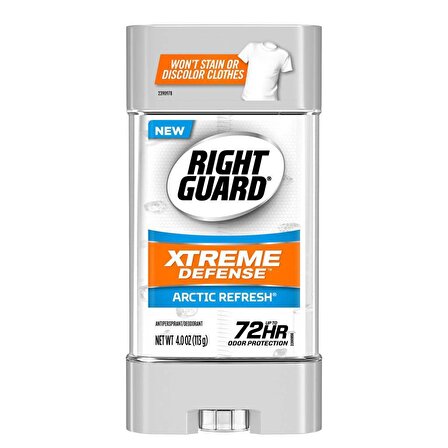 Right Guard Xtreme Pudrasız Stick Deodorant 113 gr