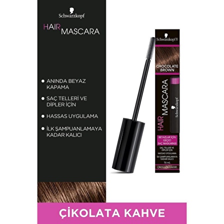 SCHWARZKOPF SAÇ MASKARASI ÇİKOLATA KAHVE 16 ML