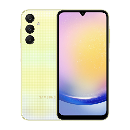 Samsung Galaxy A25 5G Sarı 128 GB 6 GB Ram Akıllı Telefon ( Samsung Türkiye Garantili )