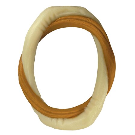 Nylabone Ec Bully Stick Flav Ring M  Biftek Aromalı Köpek Çiğneme Ürünü (16 cm)