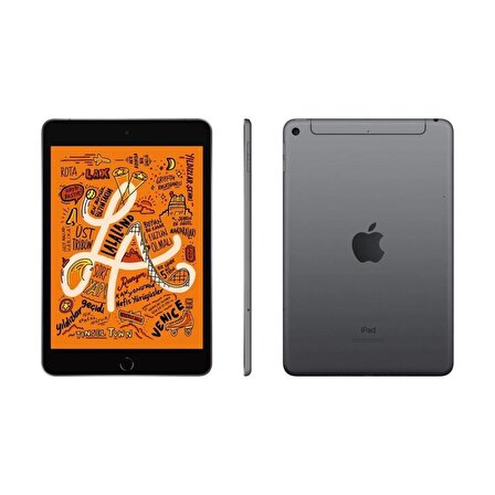 Apple iPad Mini 64GB 7.9" Wi-Fi + Cellular Retina  Tablet - Space Grey MUX52TU/A / YENİLENMİŞ