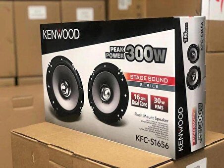 Kenwood KFC-S1656 Hoparlörü 16CM 300W 2 Adet(Kapaksız)