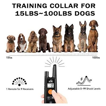 Dog Care TC01 3 Modlu Ultrasonic Eğitim Tasması