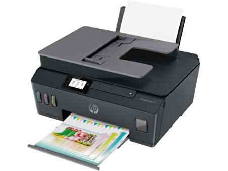 HP Smart Tank 615 Y0F71A Wifi + Fax + Fotokopi + Tarayıcı Renkli Çok Fonksiyonlu Tanklı Yazıcı