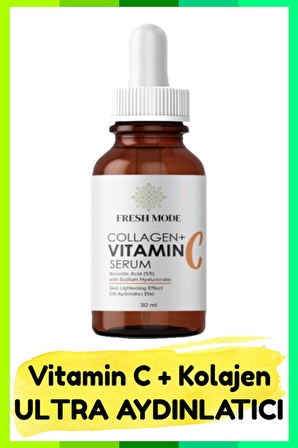 Fresh Mode Botoks Etkili,aydınlatıcı Vitamin C Ve Kolajen Serum