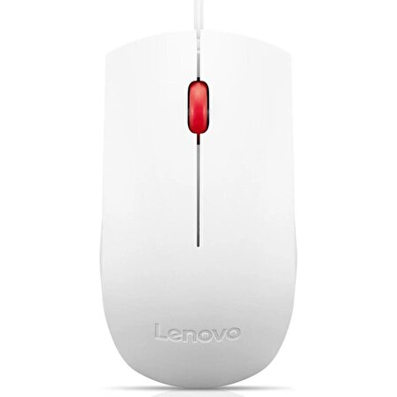 Lenovo Essential USB Kablolu Beyaz Mouse -4Y50T44377