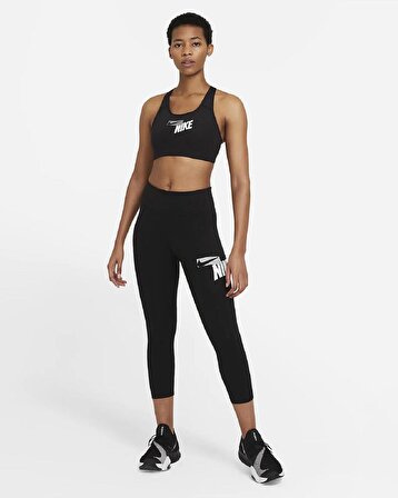 Nike Training Swoosh Support Bra Pad Orta Destekli Sporcu Sütyeni