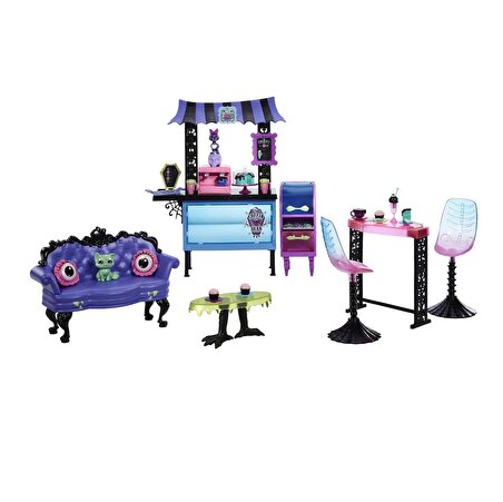 Monster High Coffin Bean Restoran Oyun Seti HHK65