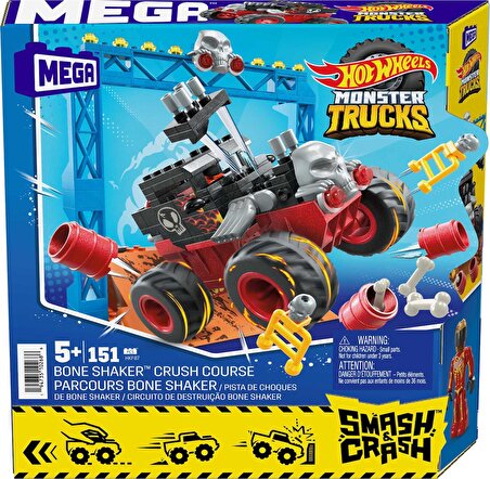 Mega Hot Wheels Smash N Crash Bone Shaker Çarpışma Pisti HKF87