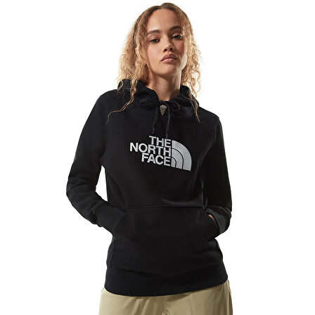 W Drew Peak Pullover Kadın Siyah Outdoor Sweatshirt NF0A55ECJK31