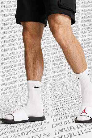 Nike Jordan Jumpman Break White Unisex Slide Jordan Terlik Beyaz