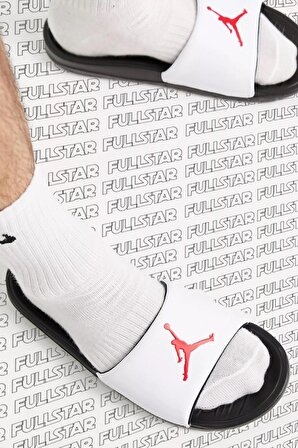 Nike Jordan Jumpman Break White Unisex Slide Jordan Terlik Beyaz