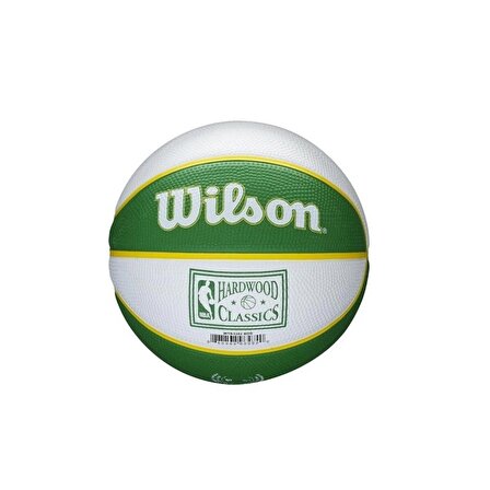 Wilson NBA Team Retro Mini Basketbol Topu WTB3200XBBOS