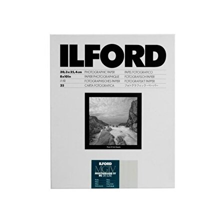 Ilford 18x24cm Multigrade 44M Pearl Yarı Mat Siyah Beyaz Fotoğraf Kağıdı (25'lik Paket)