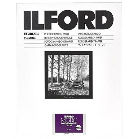 Ilford 30x40cm Multigrade 44M Pearl Yarı Mat Siyah Beyaz Fotoğraf Kağıdı (10'luk Paket)