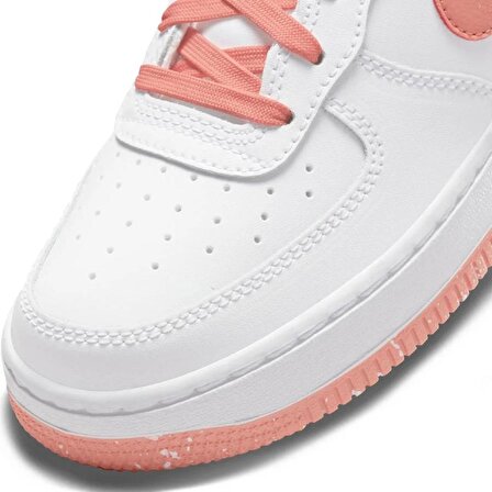 Nike Air Force 1 Lw8 Eroded Swoosh White Sneaker Günlük Pudra Beyaz Spor Ayakkabı