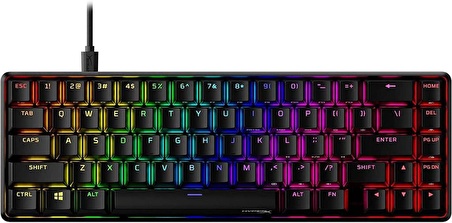 HyperX Alloy Origins 65 Aqua PBT US Oyuncu Klavyesi