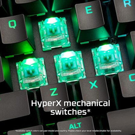 HyperX Alloy Origins 65 Aqua PBT US Oyuncu Klavyesi
