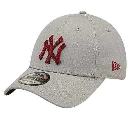 New Era Marble Infill 9FORTY New York Yankees Beyzbol Şapkası Gri 60284842