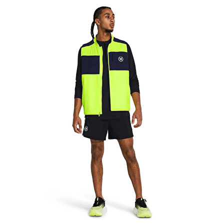 Run Anywhere Vest Erkek Sarı Koşu Yelek 1383238-731