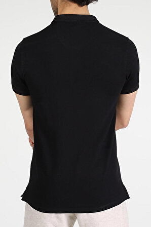 Adam Boxes Polo Yaka T-shirt Neo-Tune -Siyah