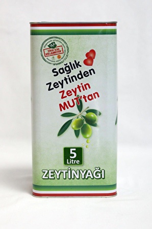 Naturel Birinci Zeytinyağı Teneke 5 Lt