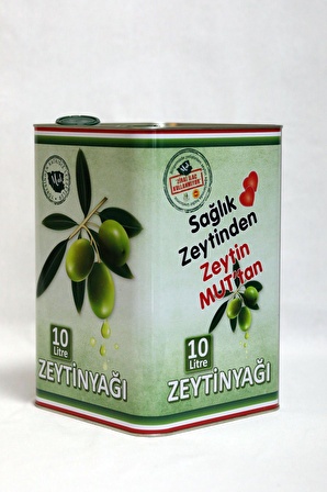 Naturel Birinci Zeytinyağı Teneke 10 Lt