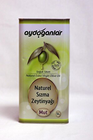 Naturel Sızma Soğuk Sıkım Zeytinyağı 5 Lt