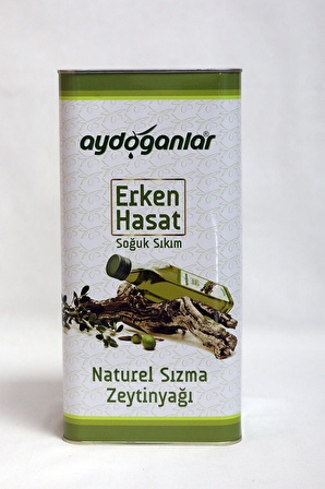 Erken Hasat Soğuk Sıkım Zeytinyağı 5 Lt