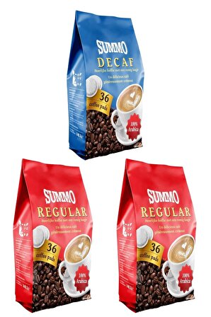 1 Adet Decaf Ve 2 Adet Regular 108’li Avantaj Paketi (36x3 Paket) Senseo Pad Kahve Kapsülü