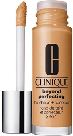 CLINIQUE Beyond Perfecting Foundation + Concealer  Honey Wheat 30 mL