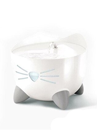 Catit Pixi Fountain Led Seviye Göstergeli Otomatik Kedi Su Sebili Beyaz 2Lt