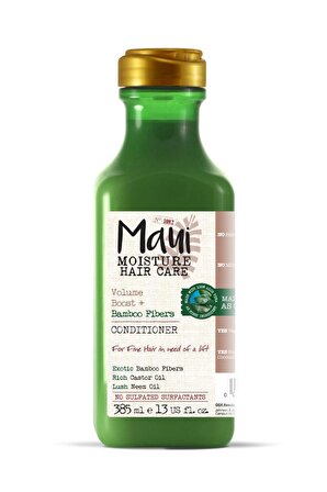 Maui Bamboo Fibers Canlandırıcı Tüm Saç Tipleri İçin Saç Kremi 385 ml