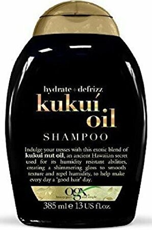 Ogx Tüm Saçlar İçin Elektriklenme Karşıtı Sülfatsız Kukui Yağlı Şampuan 385 ml