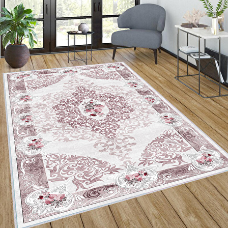 Dijital Baskı Yıkanabilir Kaymaz Taban Salon Halısı Ve Yolluk RVG0279-SD626