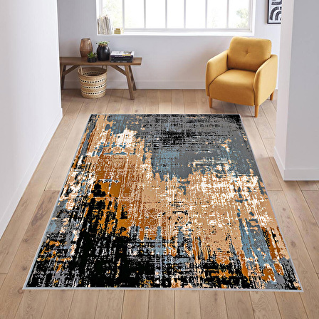 Dijital Baskı Yıkanabilir Kaymaz Taban Salon Halısı Ve Yolluk RVG0577