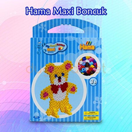 Hama Maxi Boncuk Kutulu - Oyuncak Ayı - 8761
