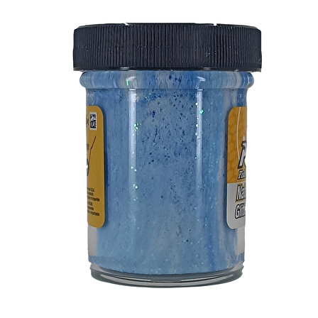 Berkley PowerBait Sarımsaklı Parıltılı Alabalık Yemi White Neon Blue GARLIC BGTGNB2 50gr