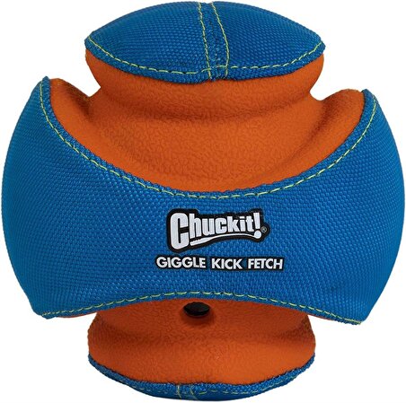 Chuckit! Giggle Kick Fetch Sesli Dayanıklı Köpek Oyun Topu