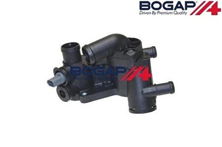 Termostat Yuvası ( Komple )-Polo -Fabıa-Ibıza-Cordoba-1.4 Lt.-Bby-Bky-Bbz-Aua