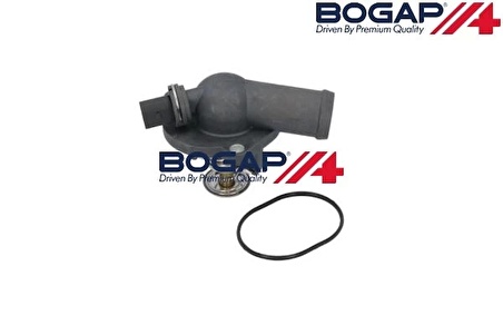 Termostat & Kapağı-Golf 4-Bora-Lupo-A2-1.4 Lt.-1.6 Lt.-Fsı-Arr-Bad