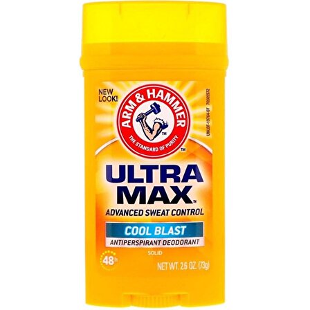 Arm & Hammer Ultra Max Cool Blast Antiperspirant Ter Önleyici Leke Yapmayan Stick Deodorant 73 gr