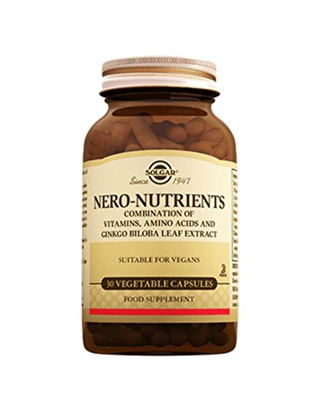 Solgar Nero Nutrients 30 Kapsül