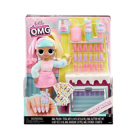 503781 L.O.L. O.M.G. Sweet Nails Candylicious Sprinkles Tatlı Dükkanı