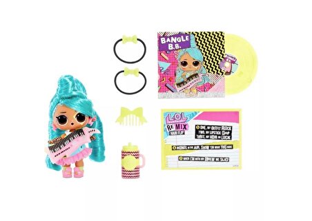 L.O.L. Surprise! Remix Hair Flip Tots with Hair Reveal & Music Mini Figurine